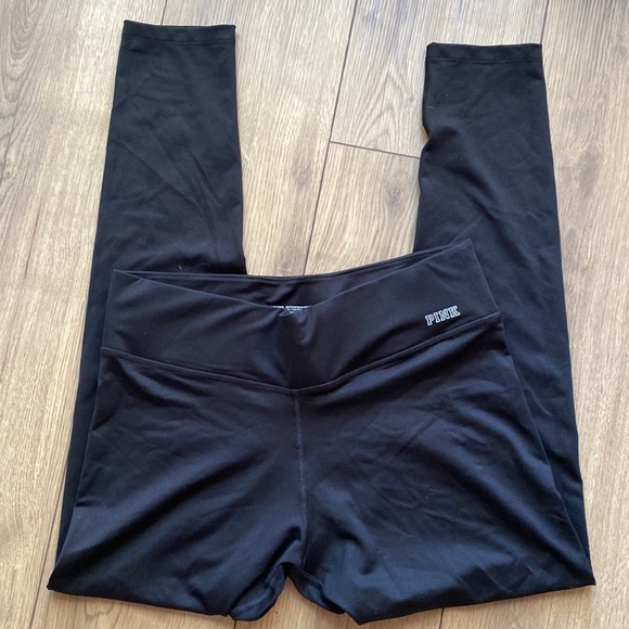 PINK Victoria's Secret Pants - NWOT size Large Pink black leggings